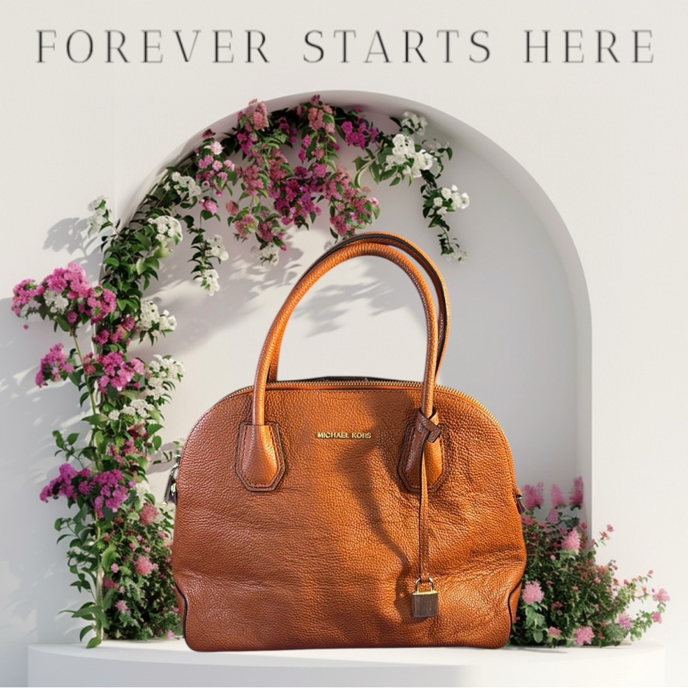 Michael Kors Tan Satchel